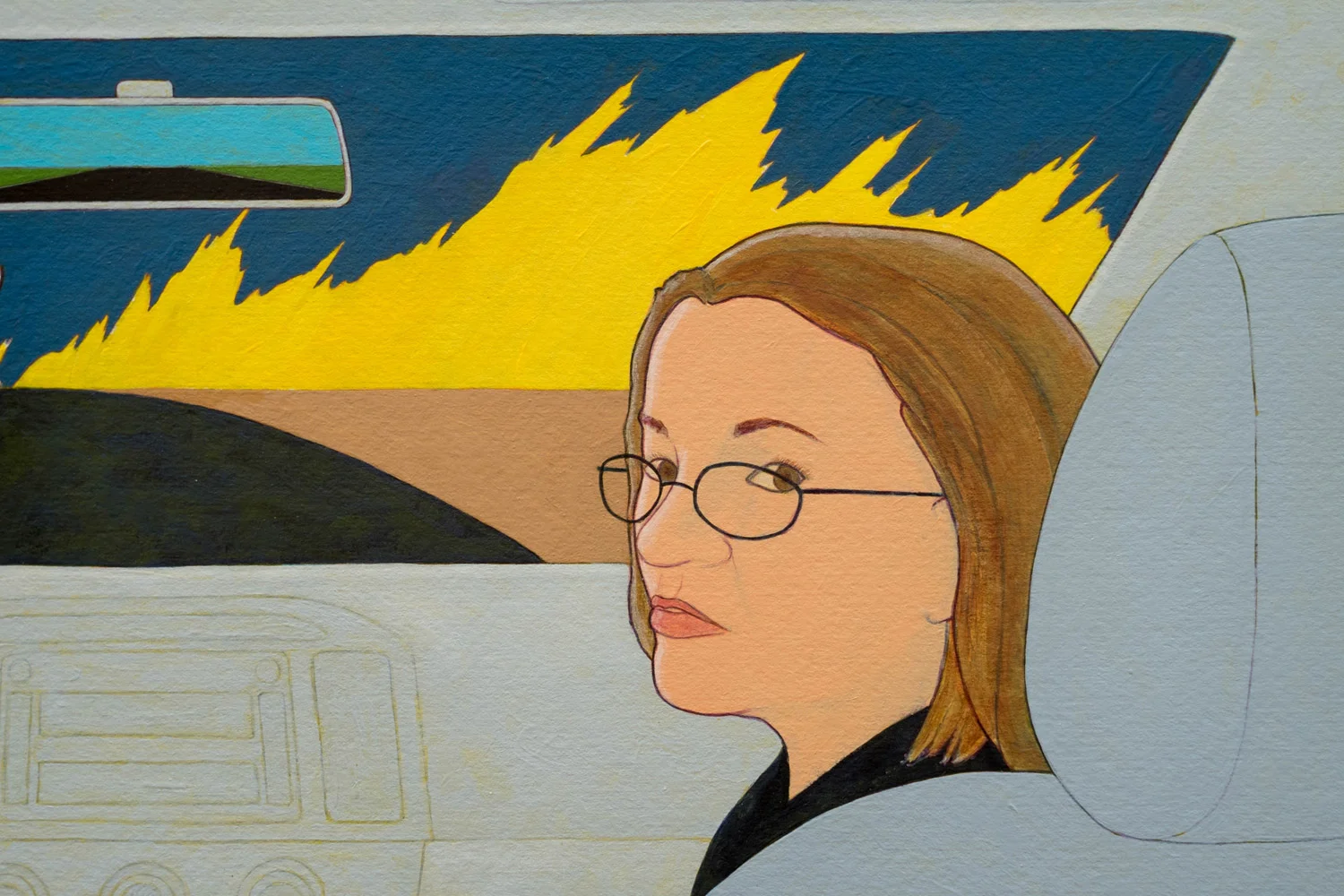 Denial (into the fire) Detail 2