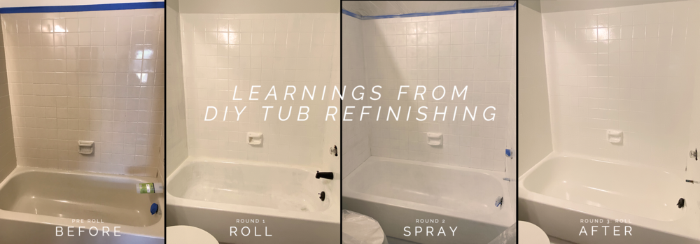 Diy Resurfacing Your Tub Tile, How To Refinish Bathtub Diy