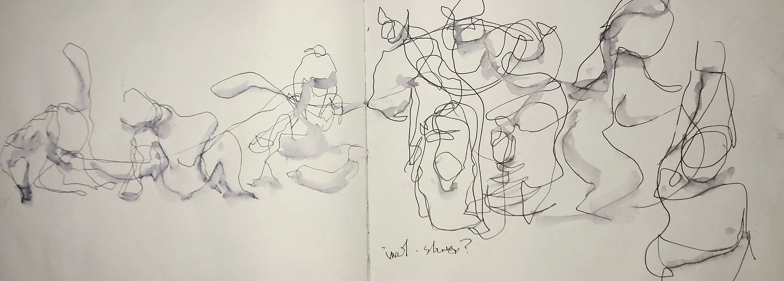 Cory Neale Rehearsal Sketch