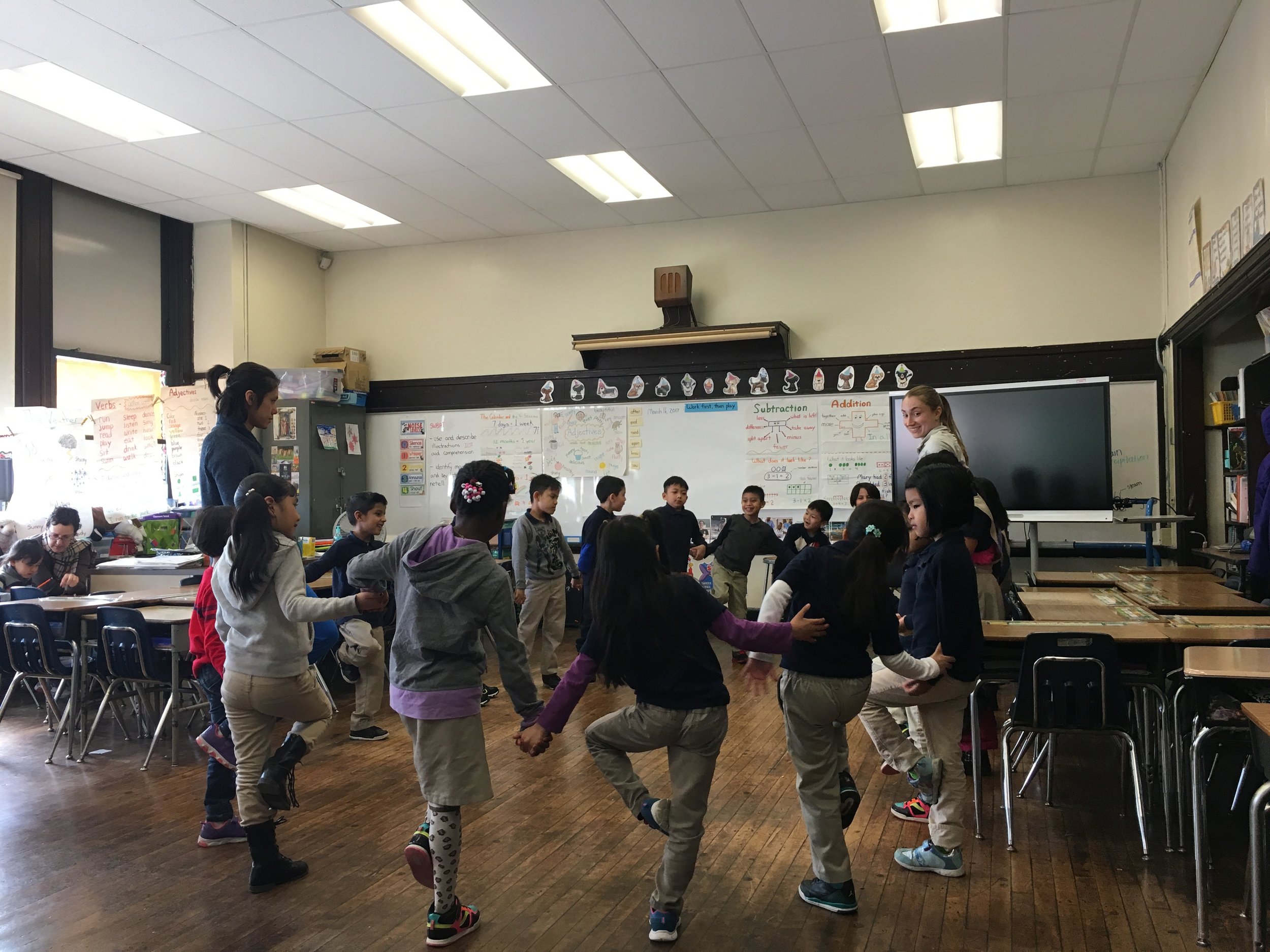 CHI Dance classes at Southwark School
