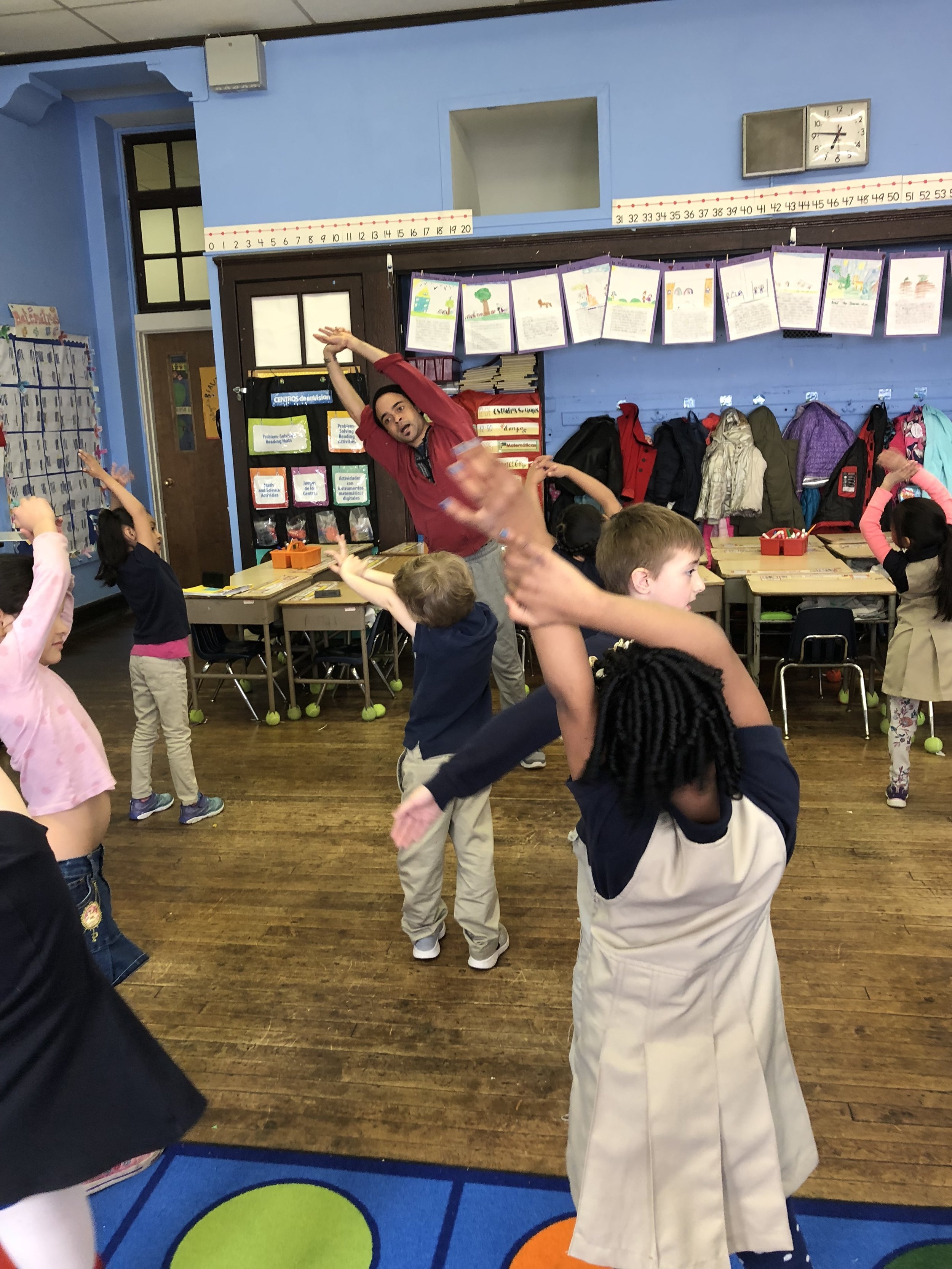 CHI Dance classes at Southwark School