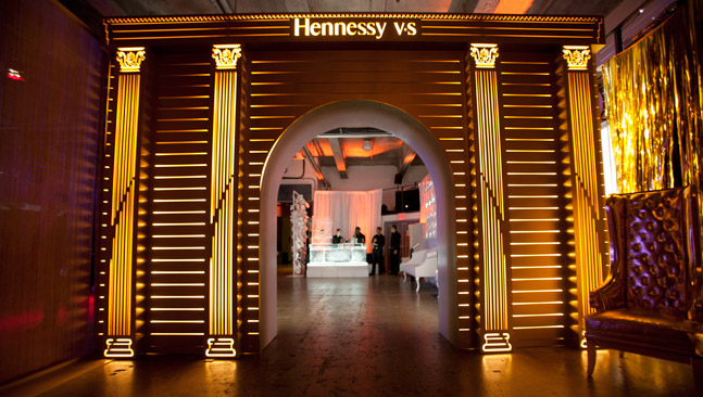 Branding event, Hennessy
