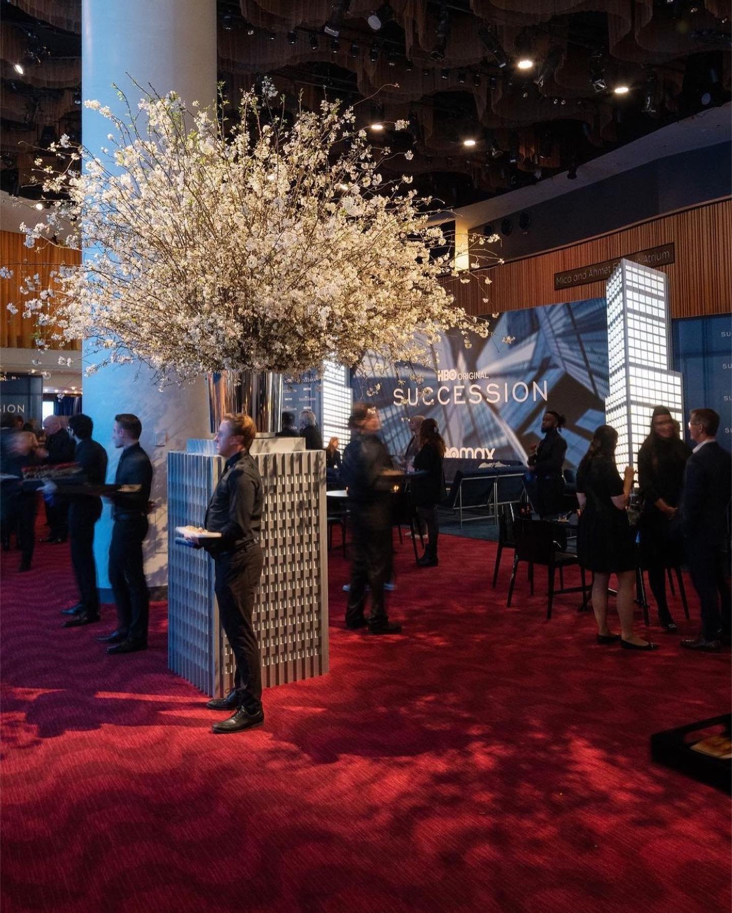 It&rsquo;s a daily privilege to work with the incredible team @david_stark_design . For my first start-to-finish effort as #studio project manager we delivered an unforgettable evening for the (final) season premiere of an unforgettable show #hbosucc