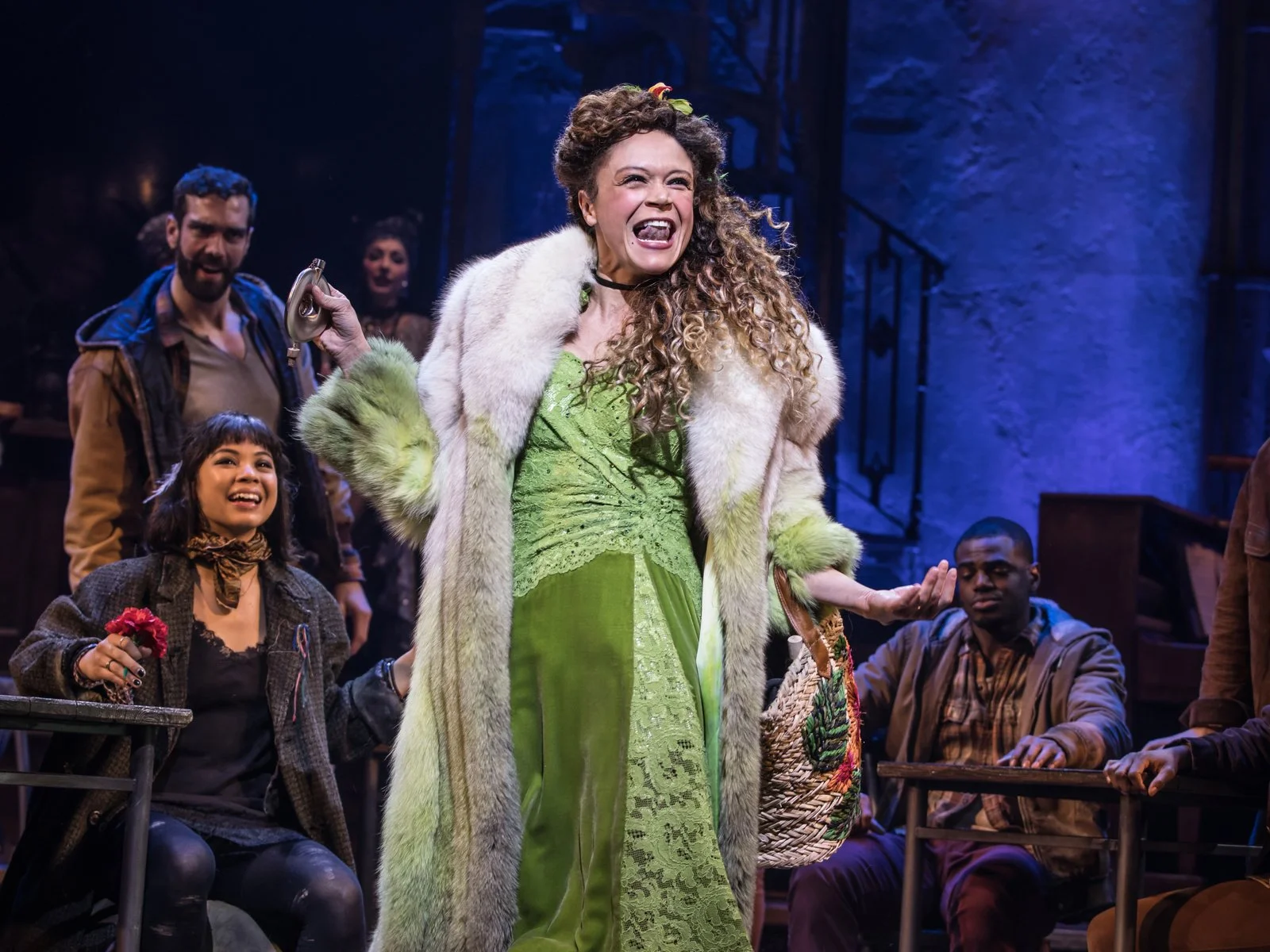 AMBER GRAY! TONY NOMINEE FOR HER PORTRAYAL OF PERSEPHONE IN HADESTOWN! AMAZING!