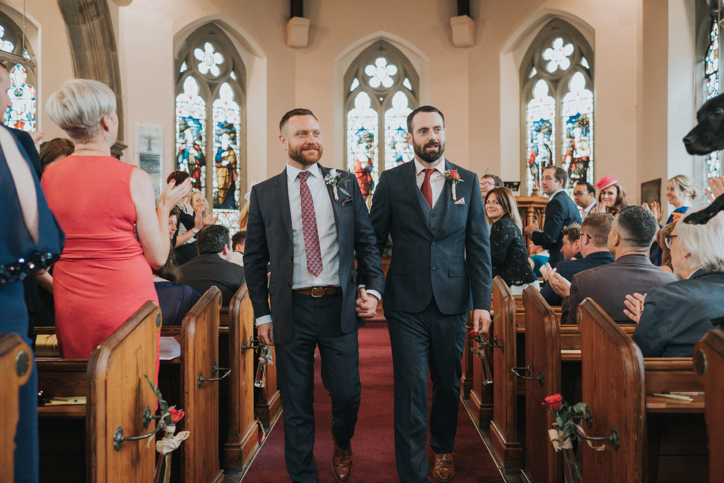 James and James Same sex wedding photography held in mobberley victory hall manchester north west england wedding photographer (38 of 100).jpg