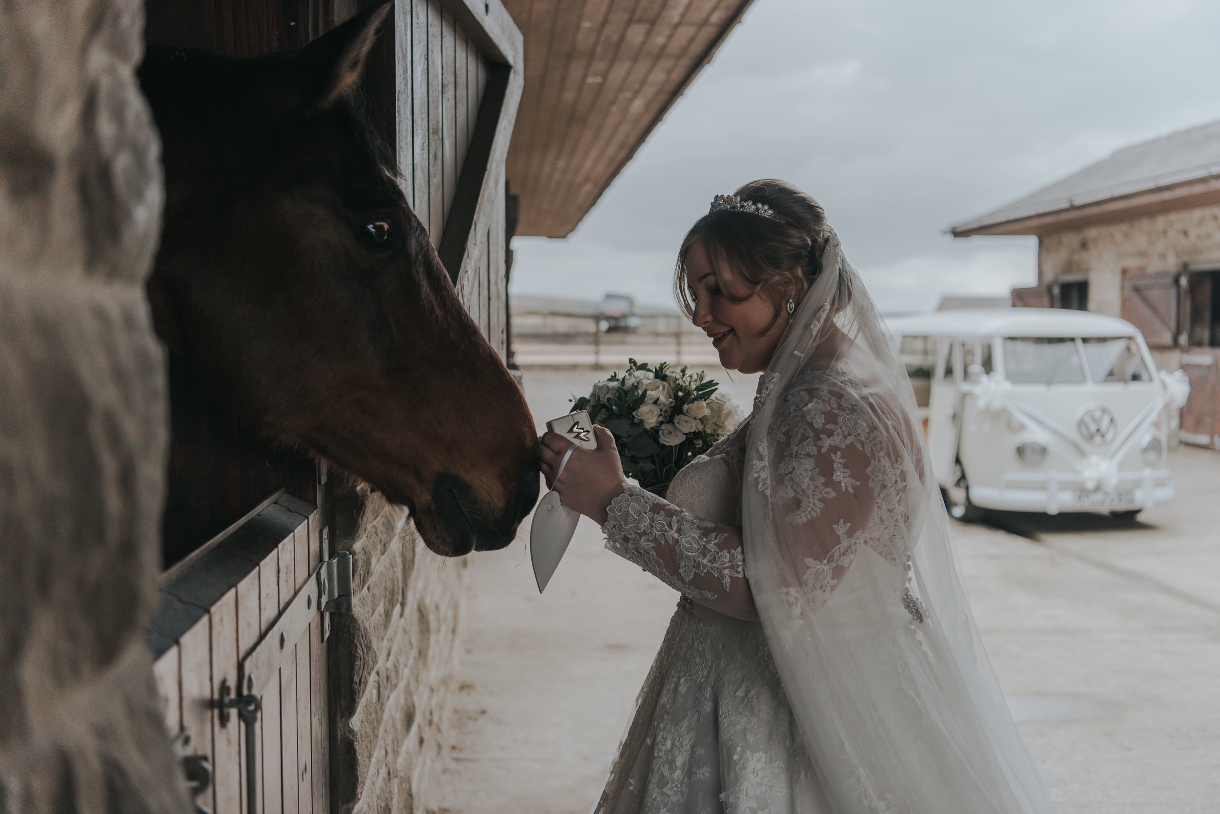 Bridal prep at Meadow Croft Farm in Bury