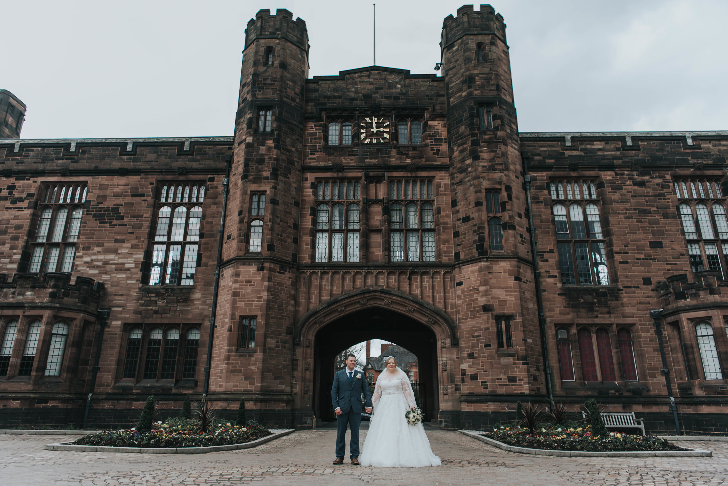 Beautiful relaxed wedding at Bolton School wedding venue