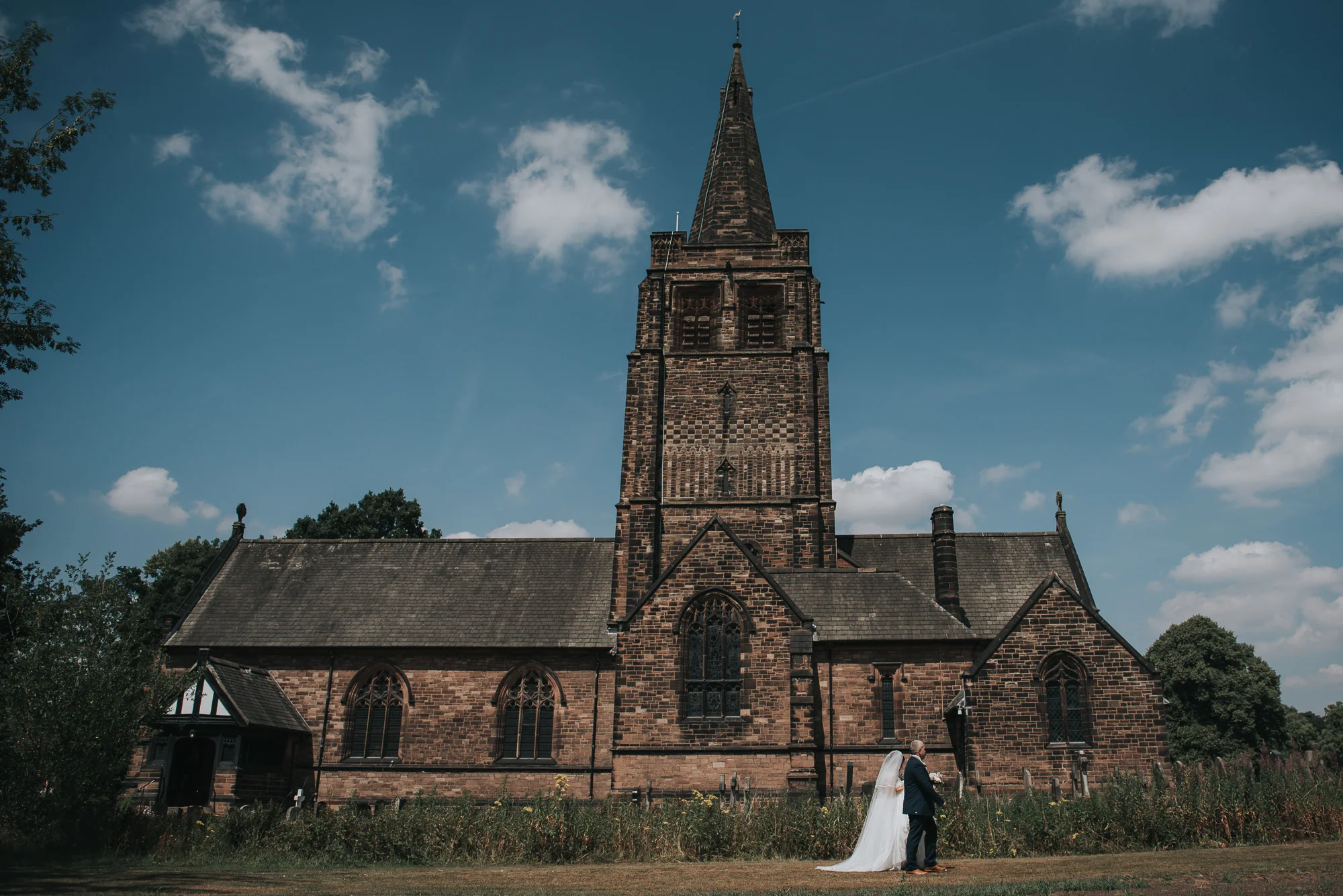Katie and Pauls beautiful wedding day at St Johns Church in Walton followed by Forest Hills in Frodsham, Cheshire.