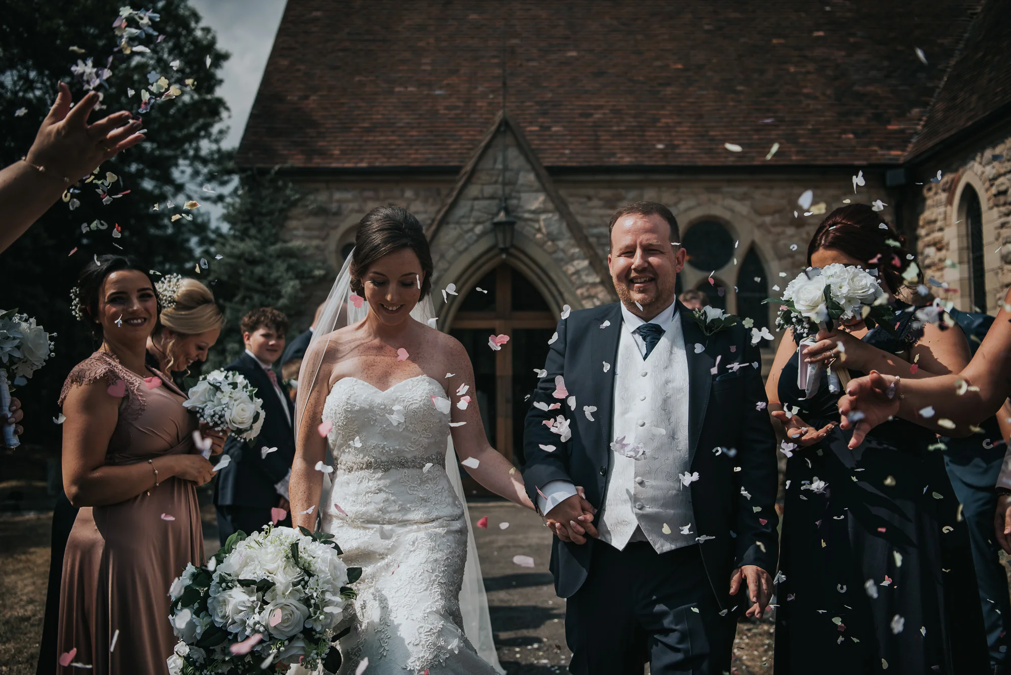 Joanne and Dave's perfect summers day wedding at the outstanding Rookery Hall, Cheshire 