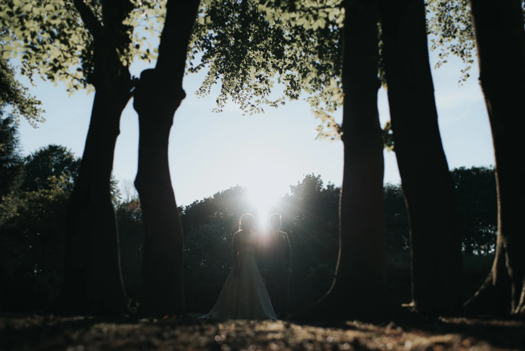 Stunning outdoor wedding at Nunsmere Hall, Cheshire for newly weds Gemma and Jordan