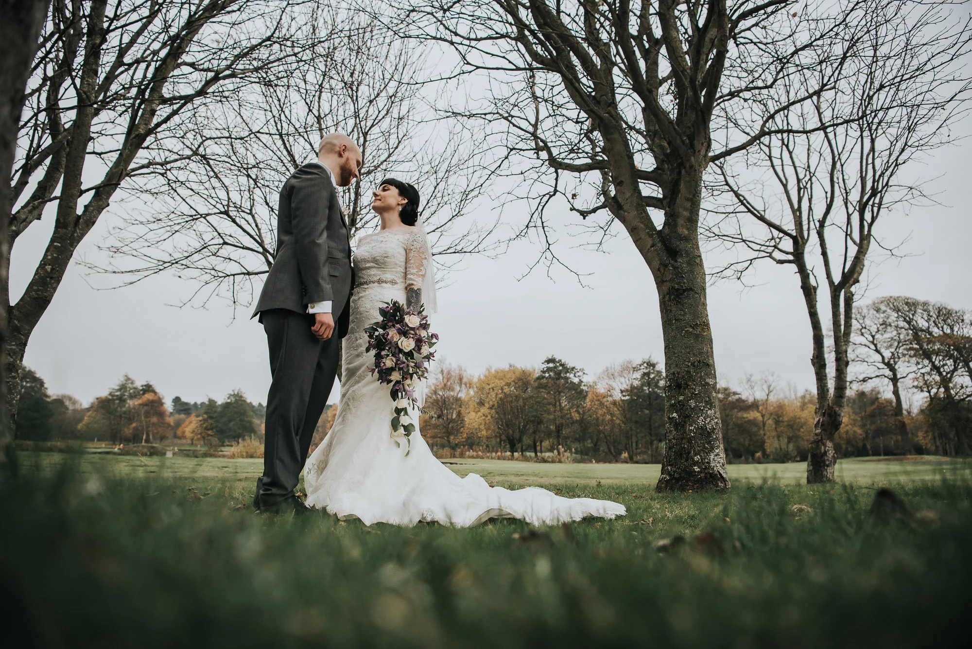 Formby Hall Wedding in Autumn for Laura and James