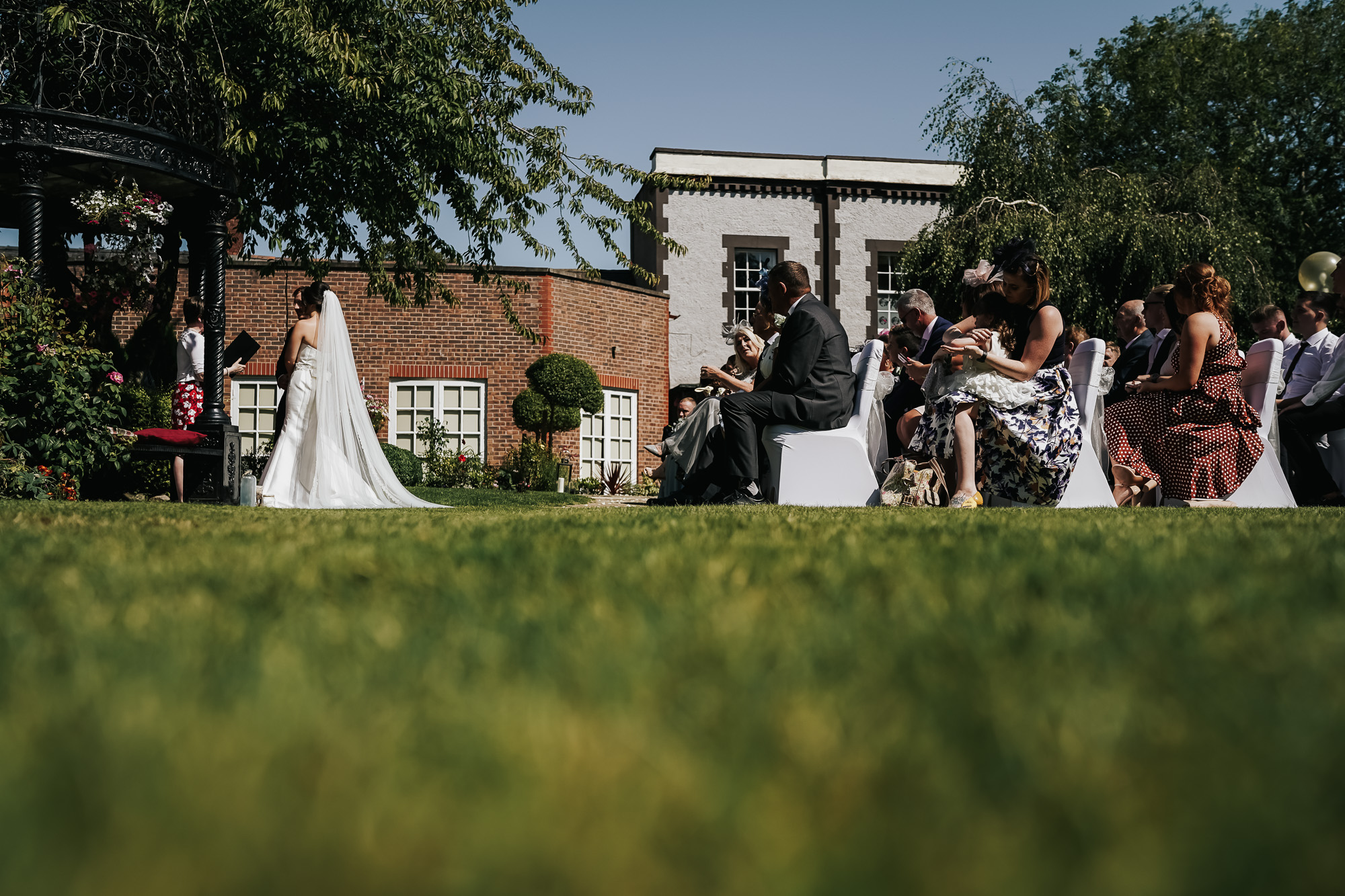 Stunning summers day wedding at Rossett Hall Hotel for Georgia and Josh