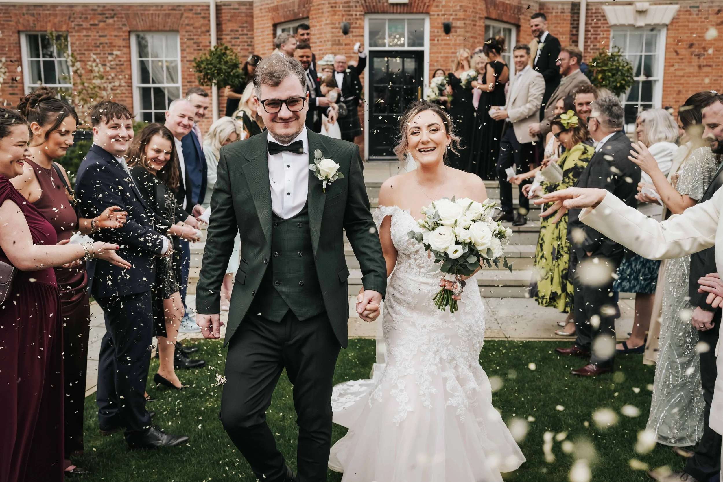 Beautiful spring wedding at Chesters Old Palace for Nicola and Ben