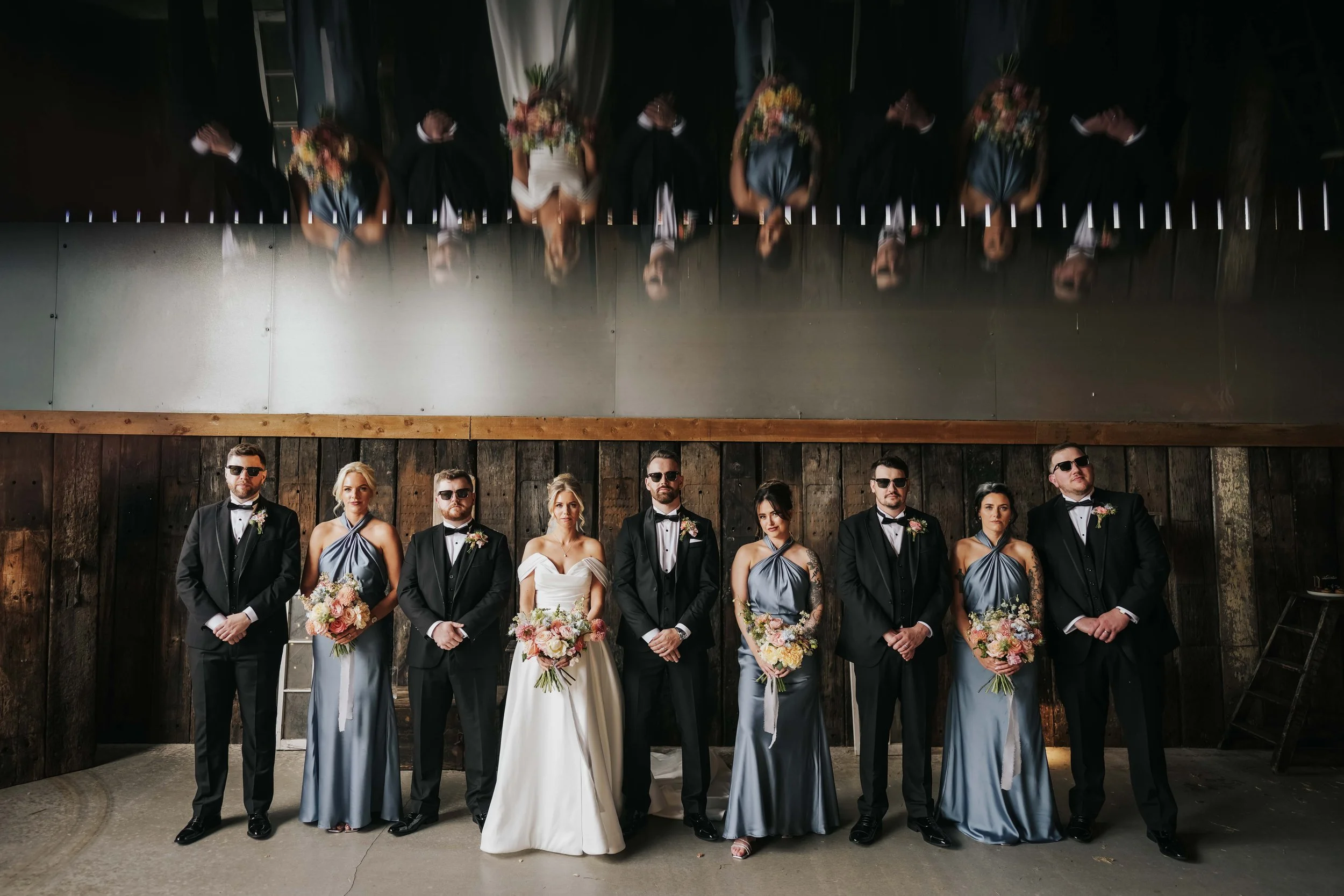 The perfect wedding for Becky and Nick at Owen House Wedding Barn in Cheshire