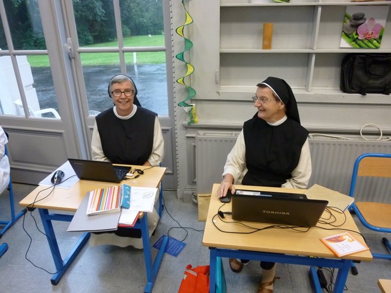 sr Christine et sr Odile