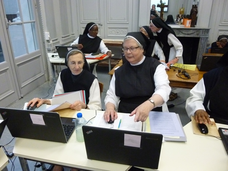 sr Marie-Gérard et sr Marie-Nicole