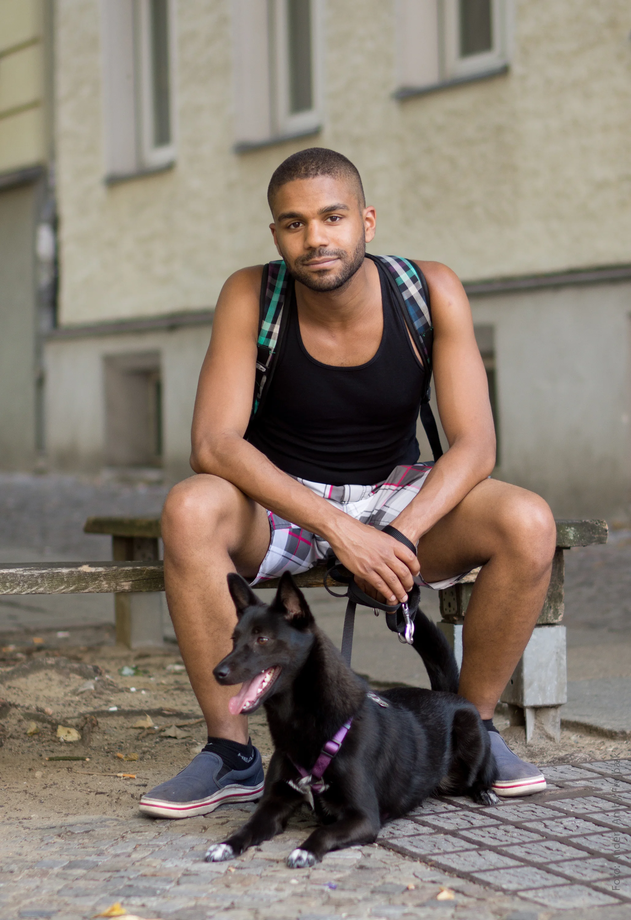 Fra Anders F's reportage om berlinske hundeejere aug 2015.