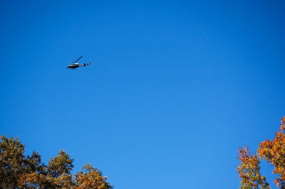 as far as the eye can't see