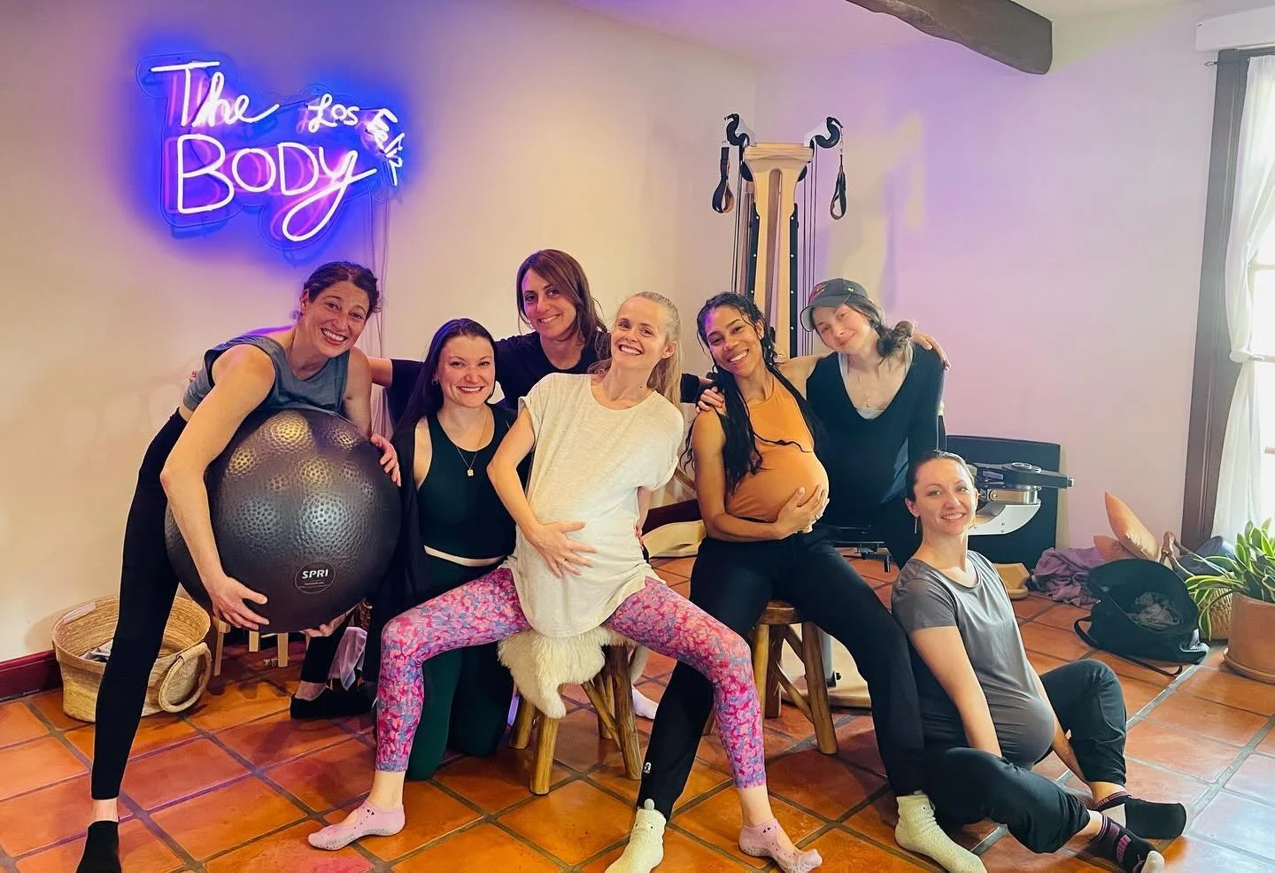 Thank you🙏 @thebody.losfeliz for locally hosting me to conduct the 🤰🏽 #GYROTONIC pre/post natal  applications course at your sanctuary studio 🌿🌺🍃amongst some of the best dedicated lovely trainers🕊️🫶✨