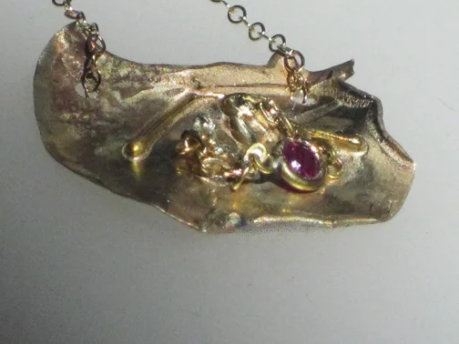 Gold Garden Pendant $800