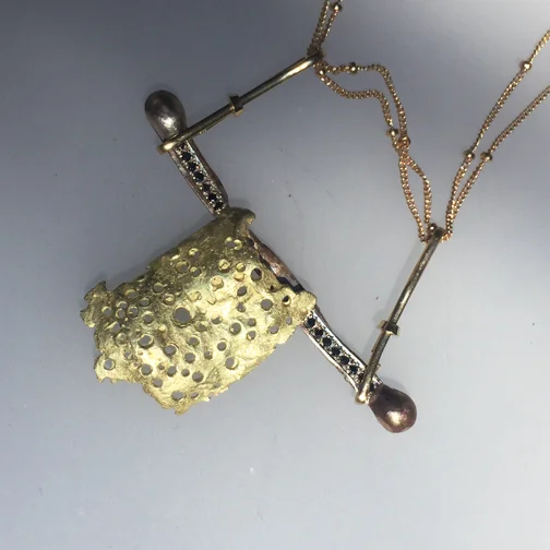 Samurai Remnant Necklace (detail)