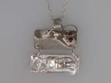Double bar Pendant $195