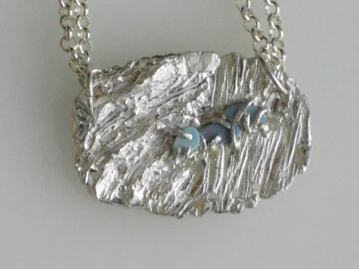 Caged Opals Necklace $195.00