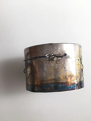 Silver and Blue and some Keum Boo-$375