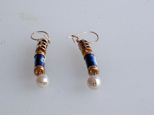 Blues Earrings  $450