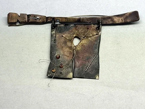 bullet brooch.    $350