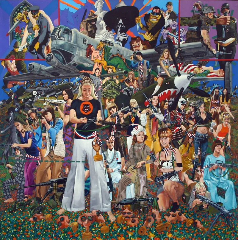 • 48" x 48" • Artist collection •