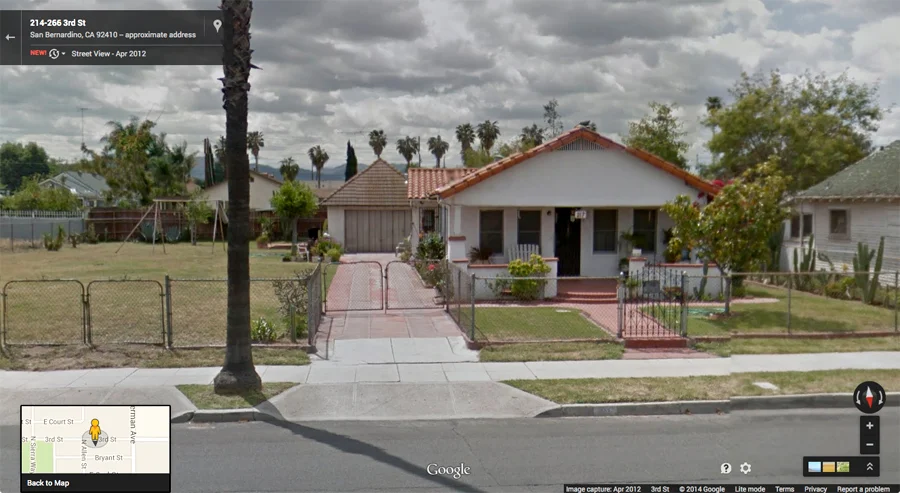APRIL 2012 ^ Google street view 217 east Third street