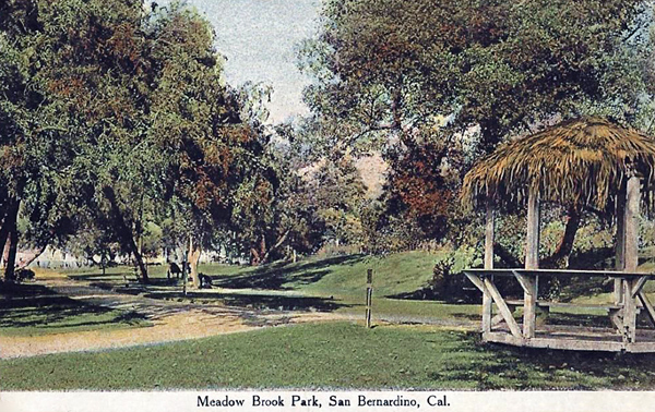 c.1920 ^ Kiosk in Meadowbrook Park