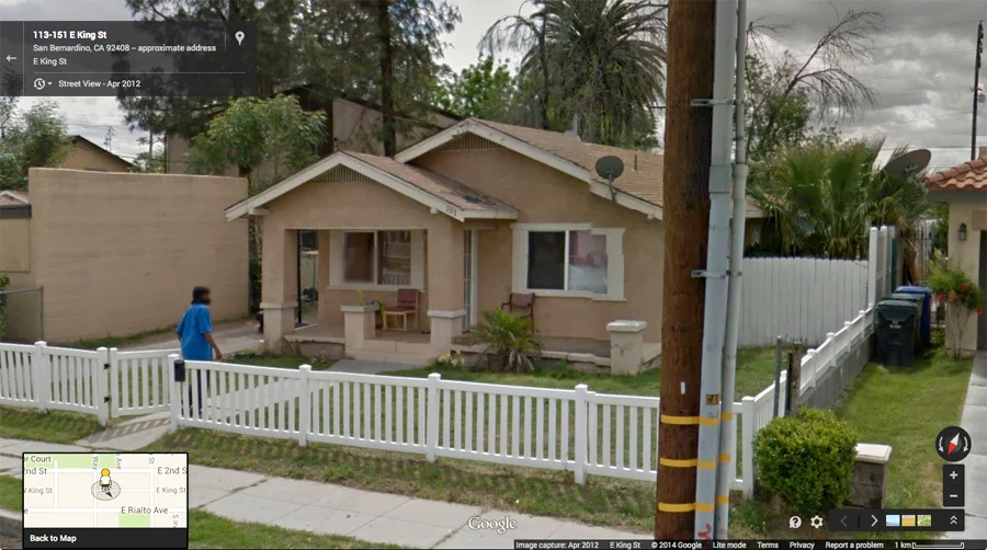 APRIL 2012 ^ Google street view