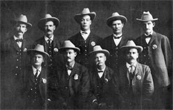 c.1905 ^ Newly-formed San Bernardino Police Department (replaces City Marshall)