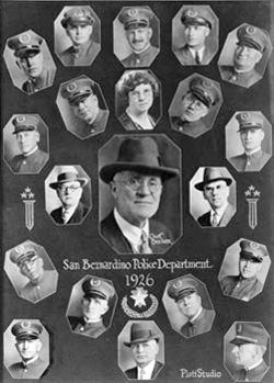 1926 ^ San Bernardino Police Department 