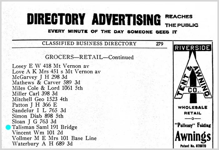 1912 ^    San Bernardino City Directory