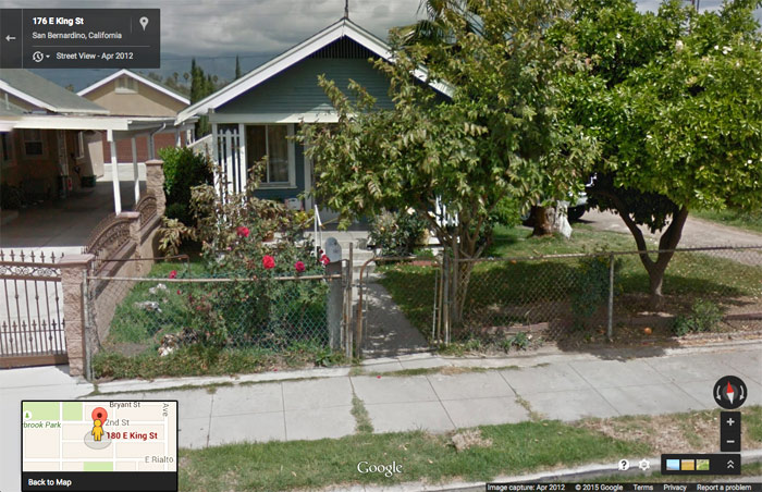 APRIL 2012 ^ Google street view 180 east King street