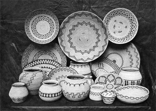 Chemehuevi baskets ^