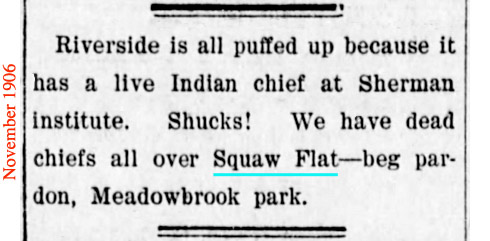 "On the drive back from Newport Beach...flat fields and tall eucalyptus windbreaks...then somebody would see it...'SHERMAN INSTITUTE!'...and we'd know we were close to home. All my Riverside cousi