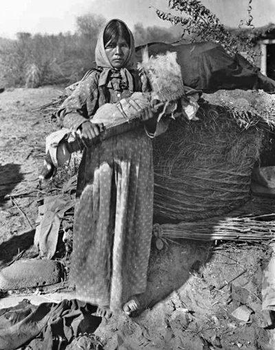 c.1900 ^ Chemehuevi mother with baby