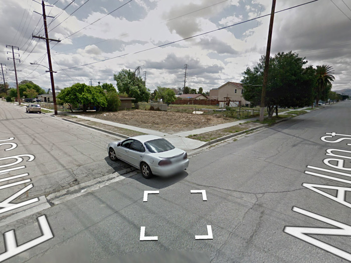 APRIL 2012 ^ Google street view Southeast corner of Allen & King