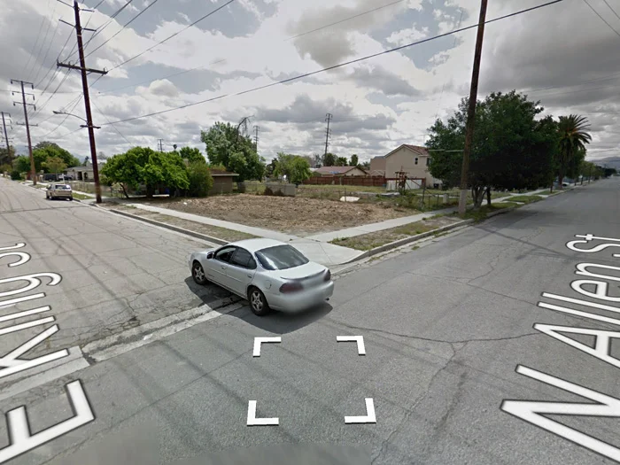 APRIL 2012 ^ Google street view Southeast corner of Allen & King