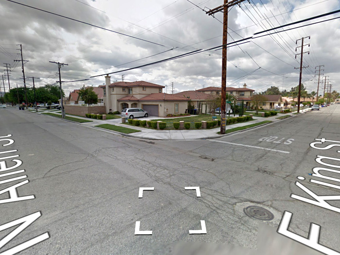 APRIL 2012 ^ Google street view Southwest corner of Allen & King