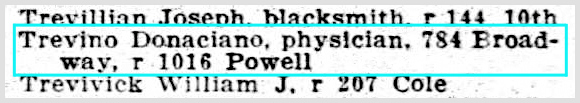 1905 ^ San Francisco City Directory