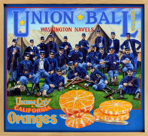   Union Ball Brand   Baseball soared in popularity during the nineteenth century as Union soldiers from the cities of the north spread its gospel during the Civil War. Contrary to popular belief, baseball is an urban game, not a pastoral creation pla