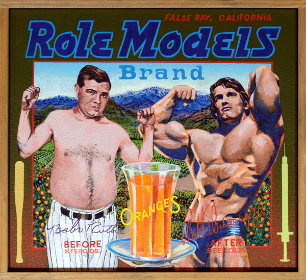   Role Models Brand (private collection)   Since the Greeks first defined the male physical ideal for the West, different cultures have refined or updated it for the times in which they lived. In America during the 1920s, the enduring symbol of male 