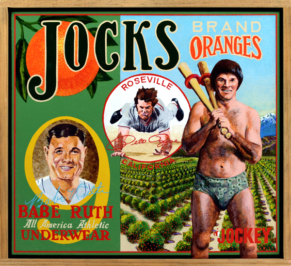   Jocks Brand     Underwear -   As restrictions on content in print and television advertisements relaxed during the 1970s, it became common to see baseball players supplementing their income by modeling men’s underwear. The most famous pitchman of t