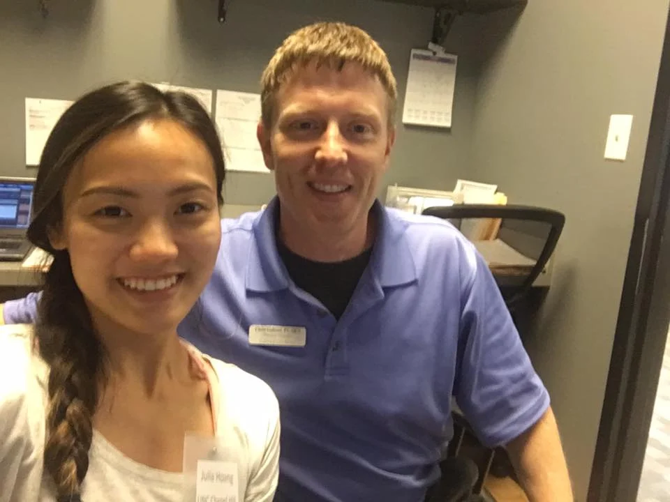 Julia Hoang - Physical Therapy Medical School: University of North Carolina at Chapel Hill Preceptor: Mike Magalski, DPT NDSI Location: Randolph Sports Physical Therapy - OrthoCarolina