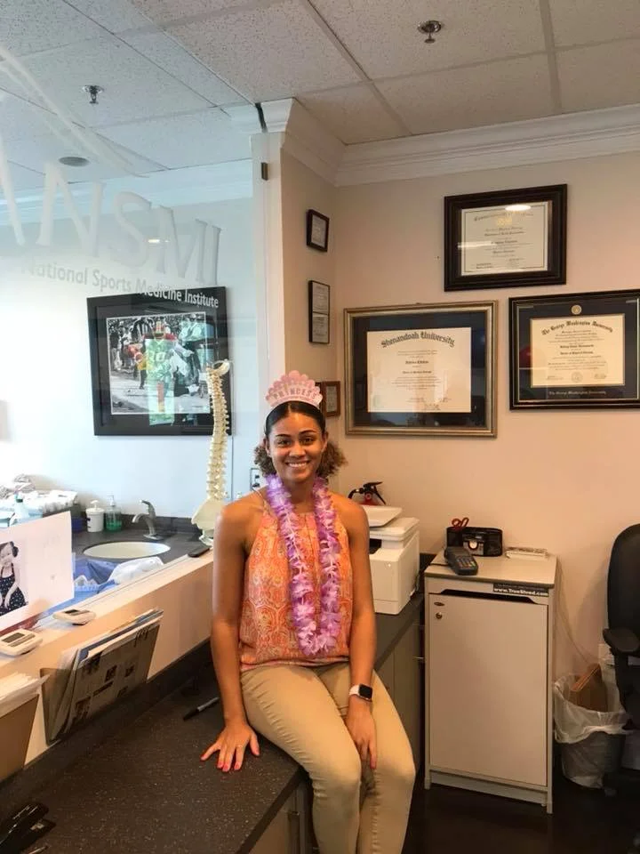Breanna Sullivan Medical School/Undergrad Institution: Coker College Preceptor: Dr. Farnsworth and Dr. Chohan Summer Location: National Sports Medicine Institute